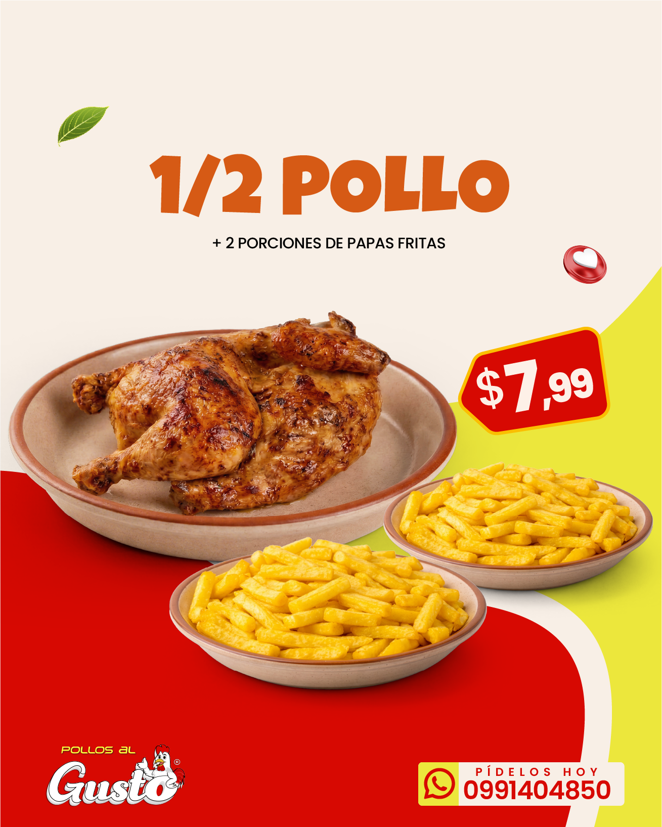 MEDIO POLLO-POLLOS AL GUSTO-MENU - CATEGORIA FAMILIAR@2x
